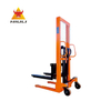 NIULI Hand Manual Pallet Operated Stacker Hidráulico 1.6m Lifting Pallet Stacker