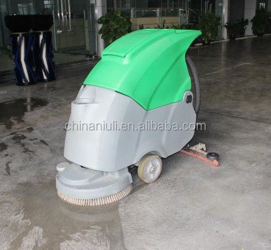 Máquina de limpieza de suelos de un solo cepillo tipo cable Fregadora de suelos