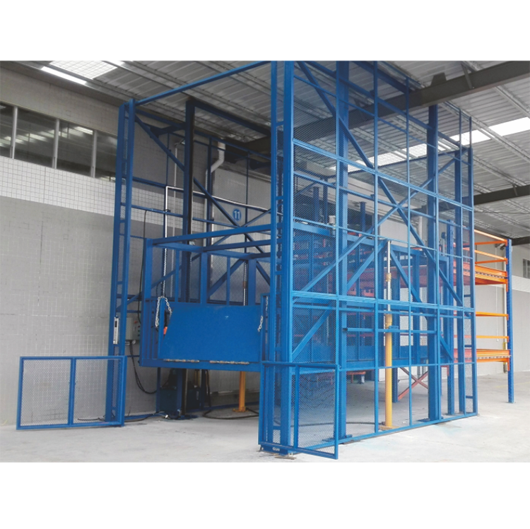 NIULI 2ton 5 Ton Entresuelo hidráulico Plataforma elevadora de almacenamiento de carga Elevador vertical de garaje para automóviles para sótano o almacén