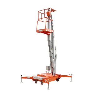 NIULI 10M Vertical Eléctrico Hidráulico Elevador de una sola persona Móvil aéreo Mesa elevadora para un hombre a la venta